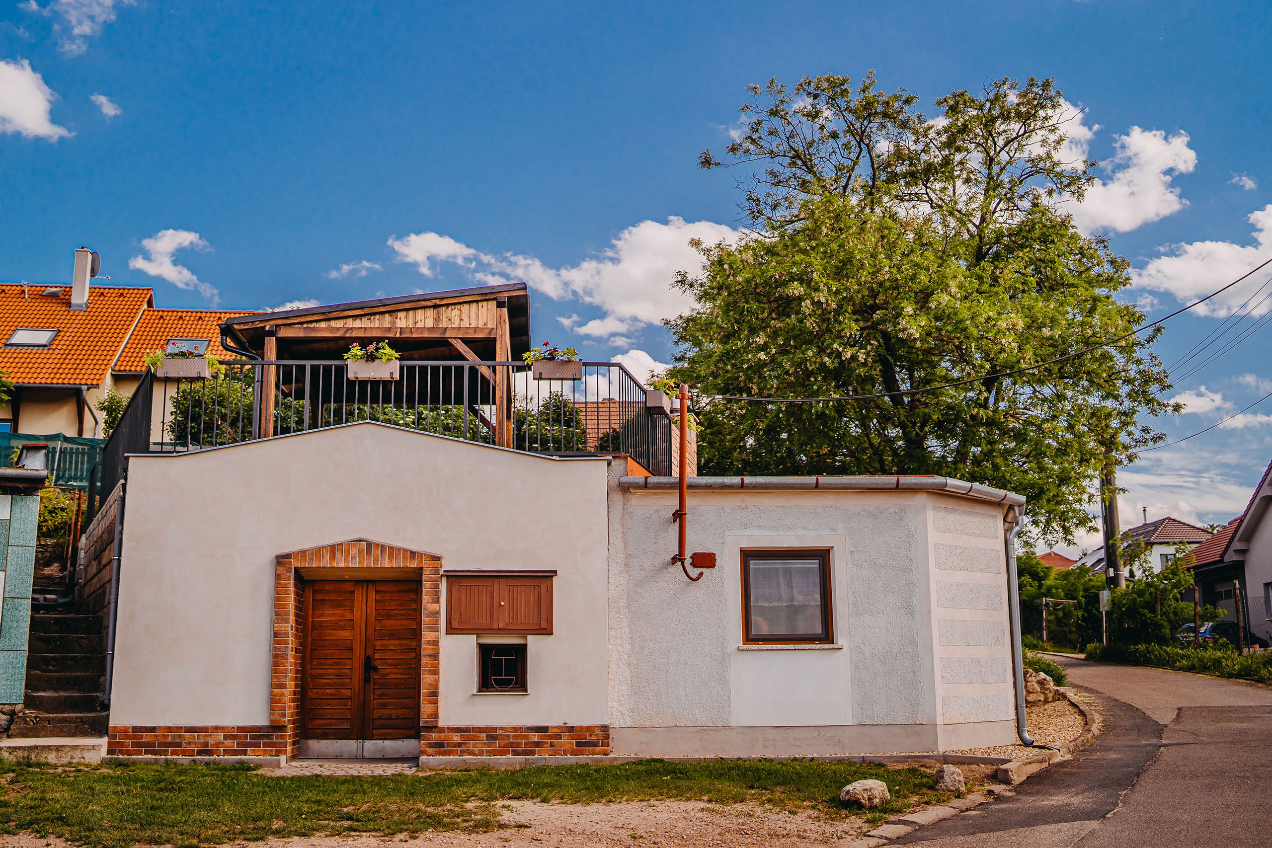 Dědův sklep - rodinné ubytování v soukromí v Hlohovci